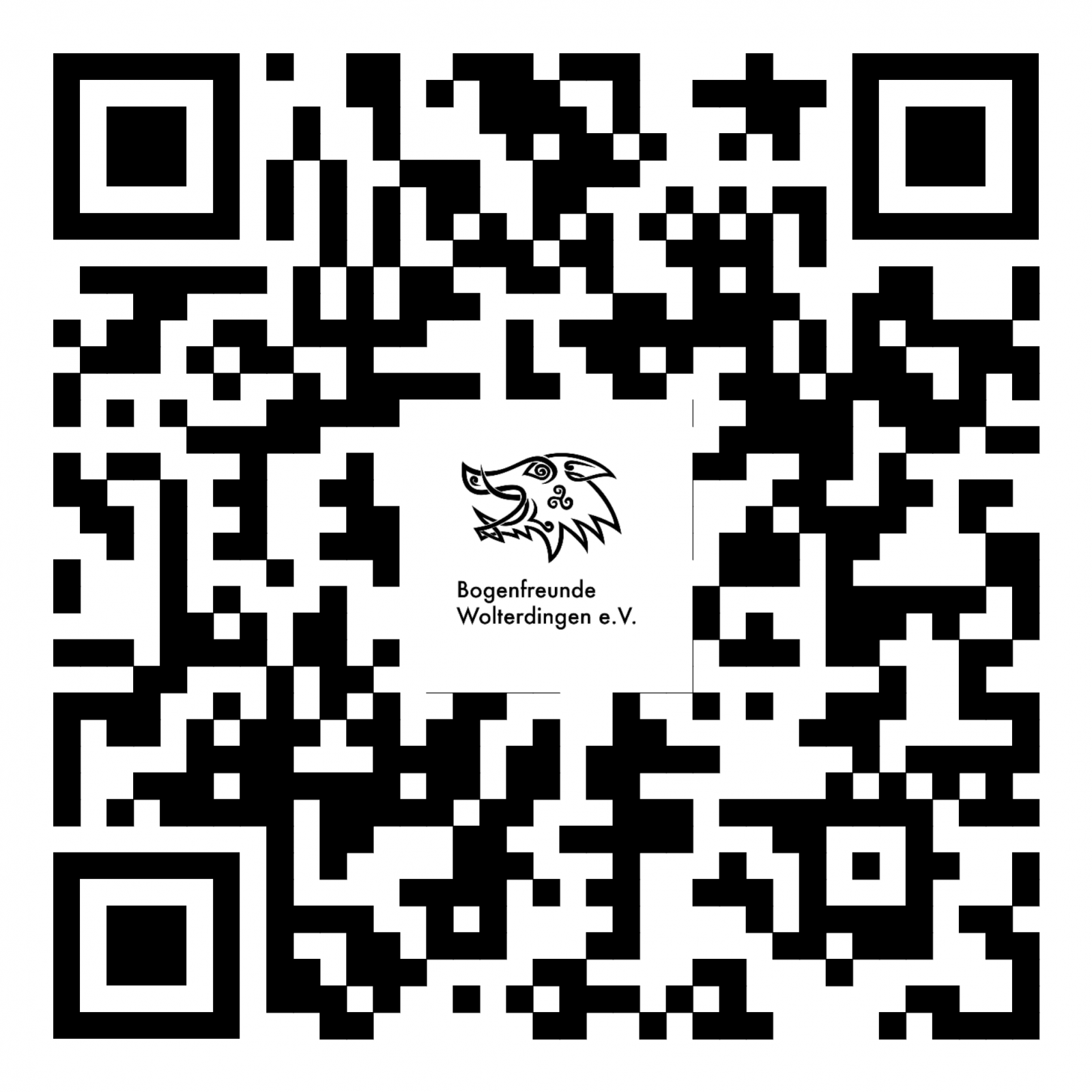 QR-Code für die PayPal-Zahlung für den Parcours